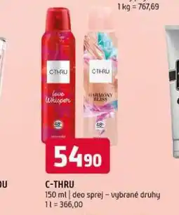 Terno C-thru deo sprej nabídka