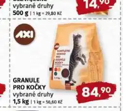 Terno Axi granule pro kočky nabídka