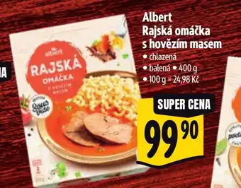 Albert Albert Rajská omáčka s hovězím masem nabídka