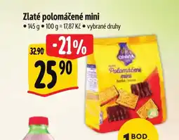 Albert Zlaté polomáčené mini nabídka