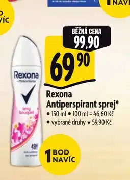 Albert Rexona Antiperspirant sprej* nabídka