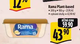 Albert Rama Plant-based nabídka