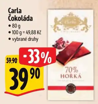 Albert Carla Čokoláda nabídka