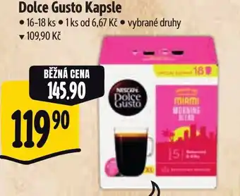 Albert Dolce Gusto Kapsle nabídka