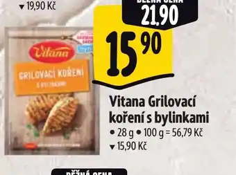 Albert Vitana Grilovací koření s bylinkami nabídka