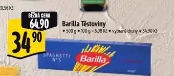 Albert Barilla Těstoviny nabídka