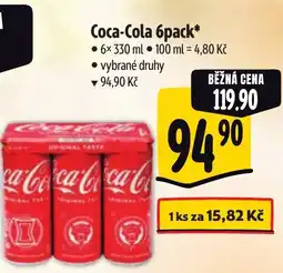 Albert Coca-Cola 6pack* nabídka