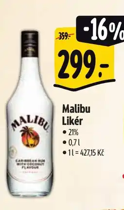 Albert MALIBU Likér nabídka