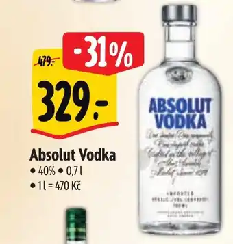 Albert Absolut vodka nabídka