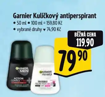 Albert Garnier Kuličkový antiperspirant nabídka