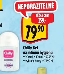 Albert Chilly Gel na intimní hygienu nabídka