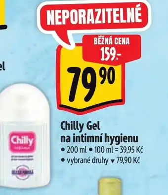 Albert Chilly Gel na intimní hygienu nabídka