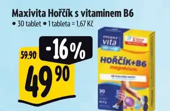 Albert Maxivita Hořčík s vitaminem B6 nabídka