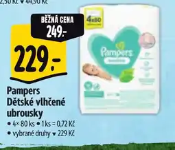 Albert Pampers Dětské vlhčené nabídka