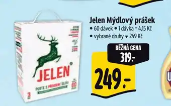 Albert Jelen Mýdlový prášek nabídka