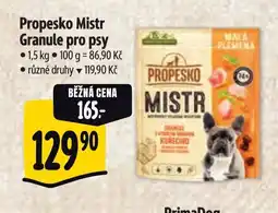 Albert Propesko Mistr Granule pro psy nabídka