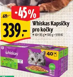 Albert Whiskas Kapsičky pro kočky nabídka