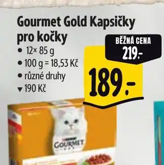 Albert Gourmet Gold Kapsičky pro kočky nabídka