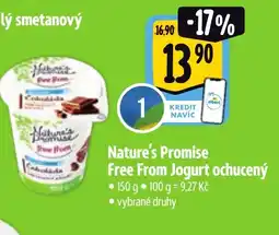 Albert Nature's Promise Free From Jogurt ochucený nabídka