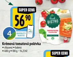 Albert Krémová tomatová polévka nabídka