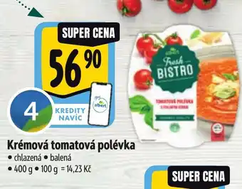 Albert Krémová tomatová polévka nabídka