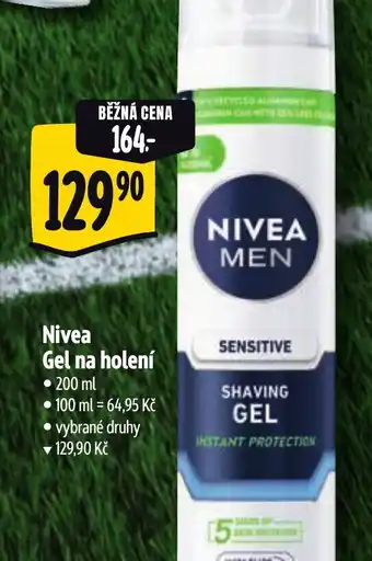 Albert Nivea Gel na holení nabídka