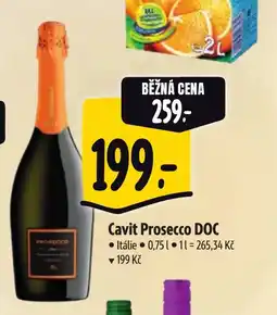 Albert Cavit Prosecco DOC nabídka