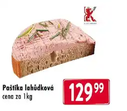 Qanto Paštika lahůdková cena za nabídka