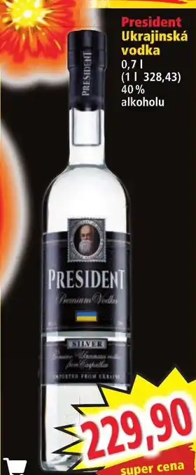 Norma President Ukrajinská vodka nabídka