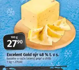 Coop Excelent Gold sýr 48 % t. v s. nabídka