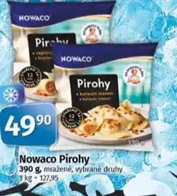 Coop NOWACO Pirohy nabídka