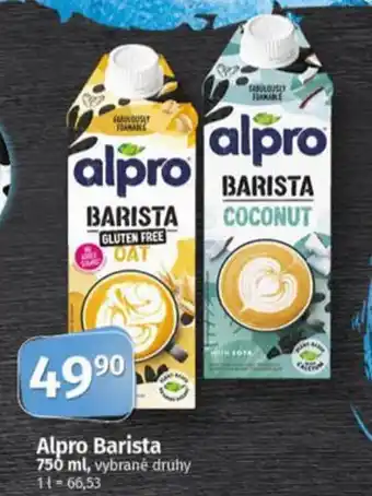 Coop Alpro Barista nabídka