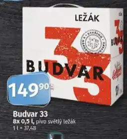 Coop Budvar 33 nabídka