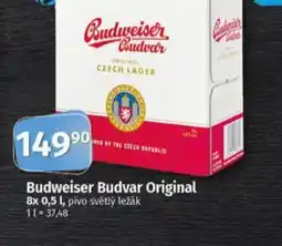 Coop Budweiser Budvar Original nabídka