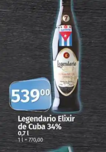 Coop Legendario Elixir de Cuba 34% nabídka