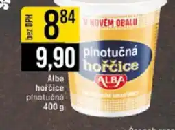 Jip Alba hořčice plnotučná nabídka