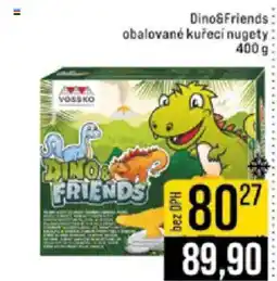 Jip Dino&Friends obalované kuřecí nugety nabídka