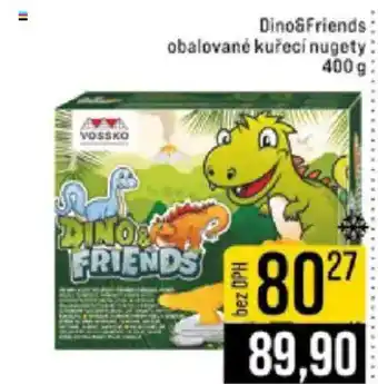 Jip Dino&Friends obalované kuřecí nugety nabídka