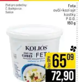 Jip Feta ovci+kozi syr kostky P.D.O.: nabídka