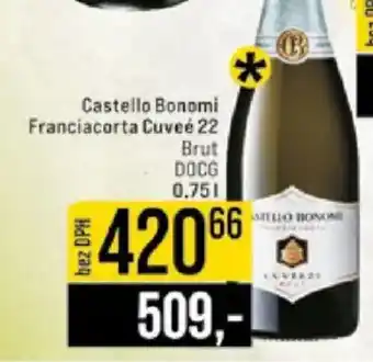 Jip Castello Bonomi Franciacorta Cuveé 22 nabídka