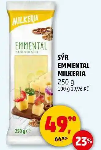 Penny Market SÝR EMMENTAL MILKERIA, 250 g nabídka