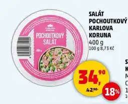 Penny Market SALÁT POCHOUTKOVÝ KARLOVA KORUNA, 400 g nabídka