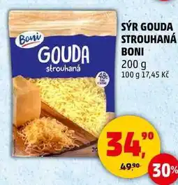 Penny Market SÝR GOUDA STROUHANÁ BONI, 200 g nabídka