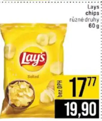 Jip Lays chips nabídka