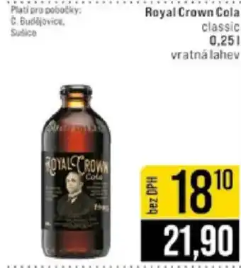 Jip Royal Crown Cola classic nabídka