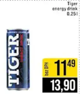 Jip Tiger energy drink nabídka