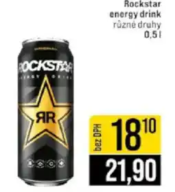 Jip Rockstar energy drink nabídka