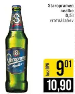 Jip Staropramen nealko nabídka