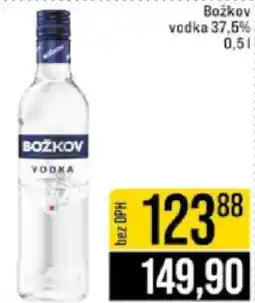 Jip BOŽKOV vodka 37,5% nabídka