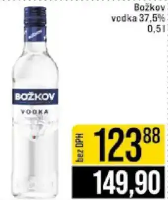 Jip BOŽKOV vodka 37,5% nabídka